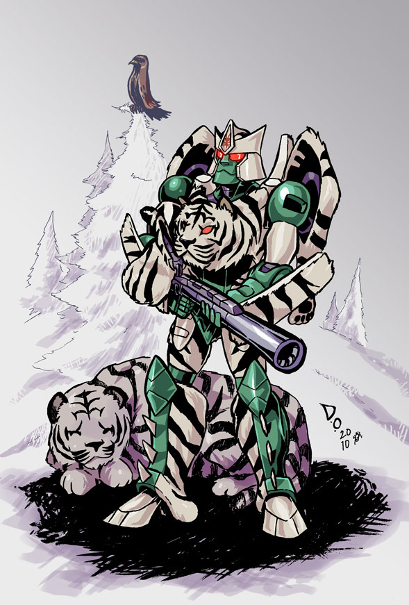 theprimal:  I finally found some PRIMAWESOME Beast Wars art.  Beast Wars art by