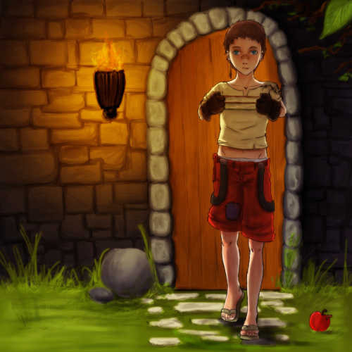 chicken-chaser-industry: Fable by =madelares AAAAAH MY LITTLE BABUH AZDJGHF Okay I find him ado