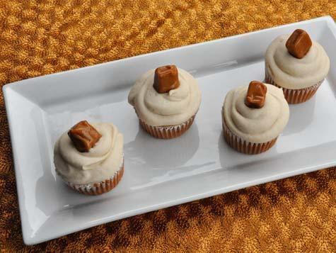 365daysofhalloween:  Caramel Apple Cupcakes Ingredients 2 cups sugar  4 eggs  2-&frac12;