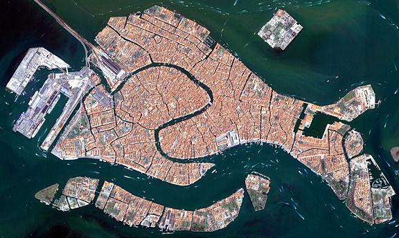 helga-pataki:  Venice, Italy as seen from space 