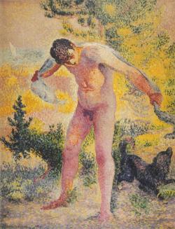 necspenecmetu:  Henri-Edmond Cross, The Bather