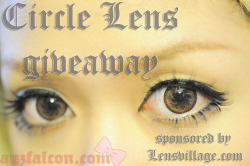 anzfalcon:  Circle lens giveaway!!! As I