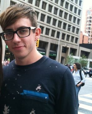 kevinmchalefashion:  Gotta love Kevin in glasses! 