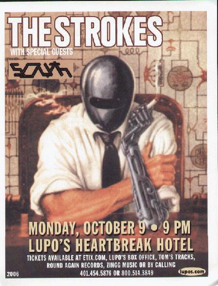 vivalastrokes:  the strokes concert posters 