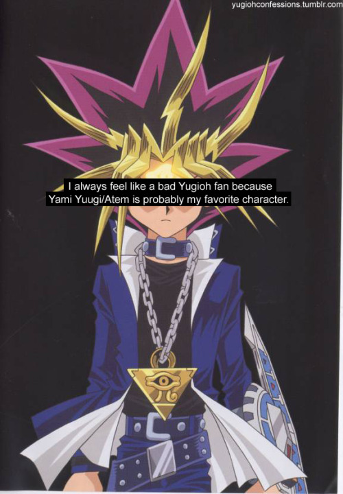 spiritualpuzzleshipper: askyamiandyugi: thatoneweirdfanofeverything: askyamiandyugi: yugiohconfes