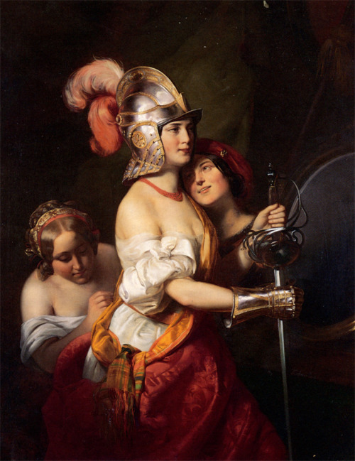 The Armed Maiden, Friedrich Von Amerling