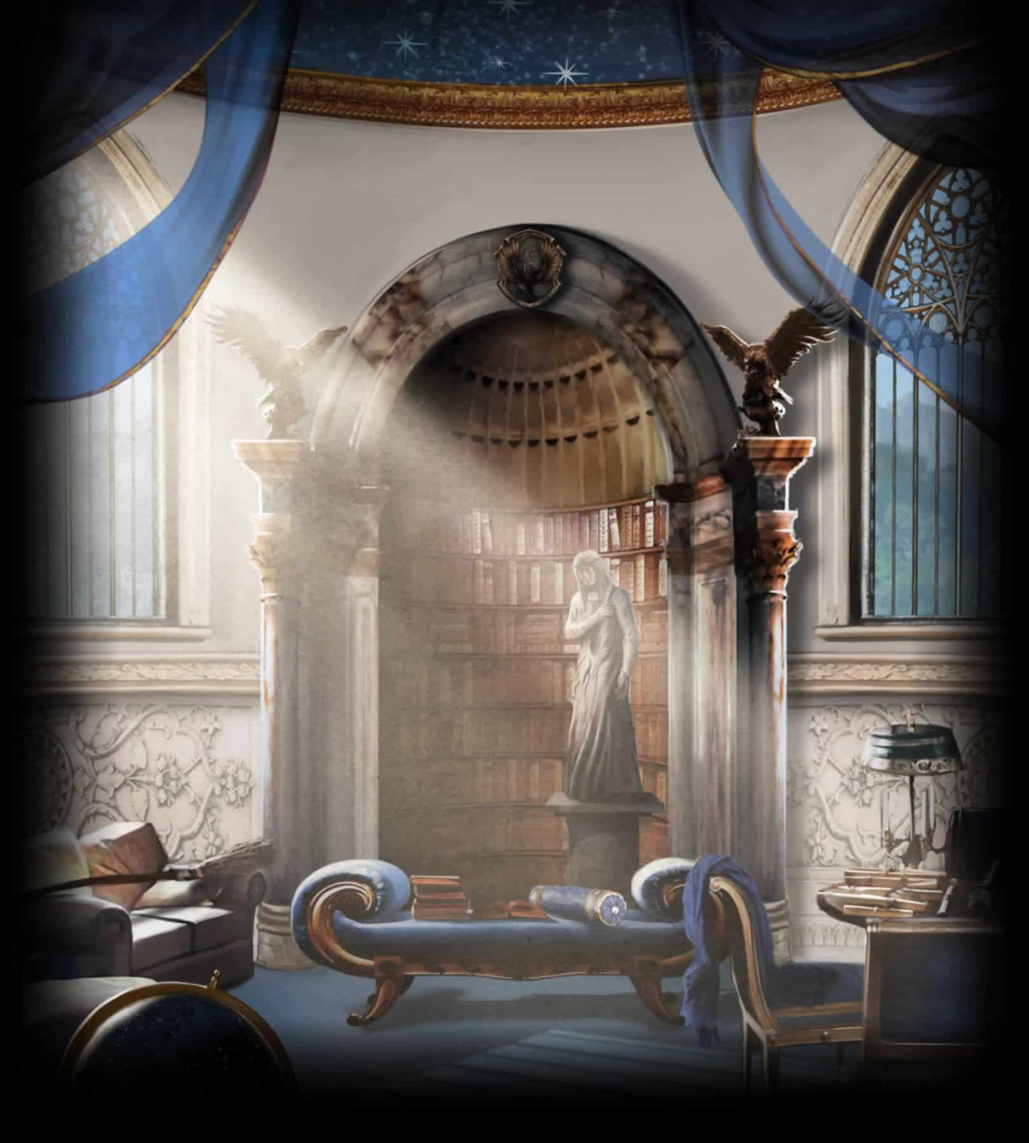 wizardwarrior:  House Common Rooms via Pottermore 