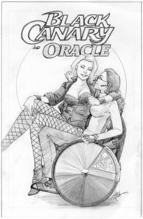 thefingerfuckingfemalefury:ealperin:dcwomenkickingass:Terry Moore cover for a comic that will never 