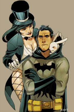 thehappysorceress:  “Not funny, Zatanna.”,