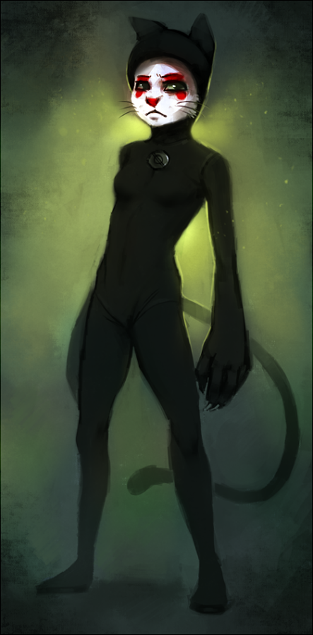 allthecrookedtrees:  woah I actually drew one of my own characters for once  So beautiful.