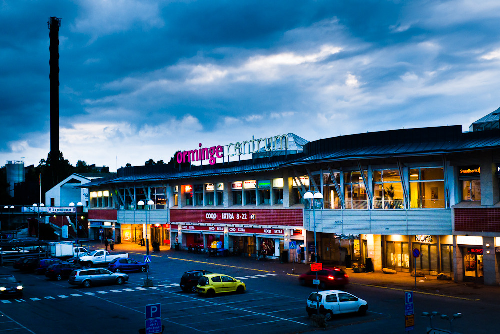 The local mall