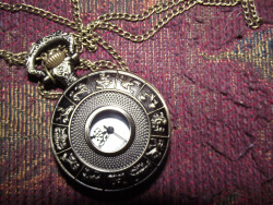 zodiacchic:  ZODIACCHIC GIVEAWAY! My second giveaway is here! This time around I am giving away a Zodiac pocket watch necklace. The necklace displays the symbols of all the zodiac signs and then opens up to show a working clock. Rules &amp; Regulations: