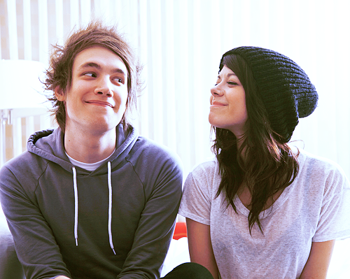 My heart caves in when i look at you...