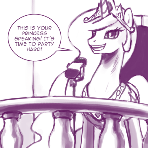 askprincessmolestia:  It’s a start of a new day!  I know there’s another Ask Molestia tumblr out there… and frankly, there’s not enough pictures of Celestia. So I made my own. It’s going to be silly, perverted, and cute. It’