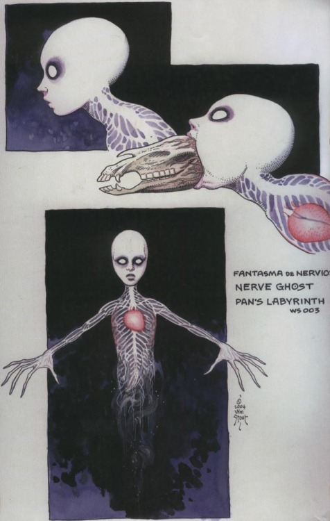 bogleech:Awesome unused concept for Pan’s Labyrinth