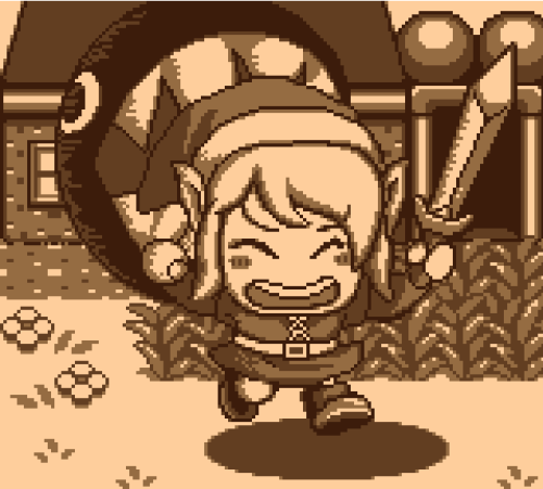 gameandgraphics:  Printable picture collection from Zelda: Link’s Awakening DX (Game Boy Color, 1998). 