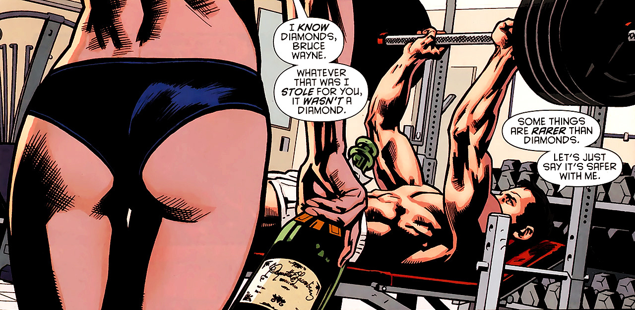 wallcrawler:  Batman, Inc. #01 |  “I know diamonds, Bruce Wayne. Whatever that