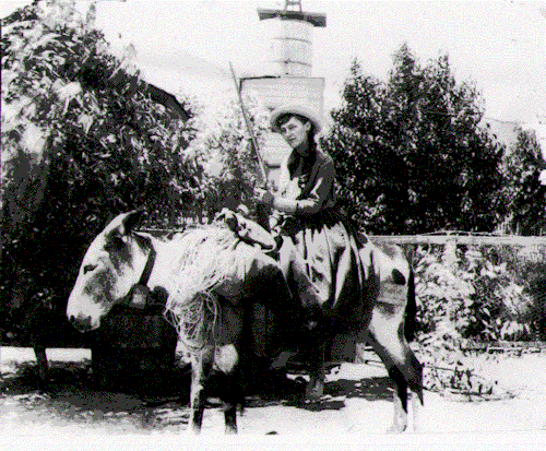 Because Lou Henry Hoover was awesome-
Before she became First Lady, Lou Henry Hoover was a tomboy, outdoors woman, bareback horse rider, Girl Scout leader, world traveler, and one of the first women geologists at Stanford. Have we mentioned she spoke...