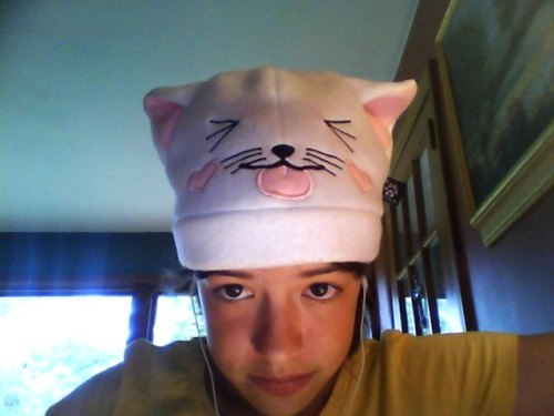 Today was Hat Day for our school&rsquo;s homecoming week and so I wore this hat