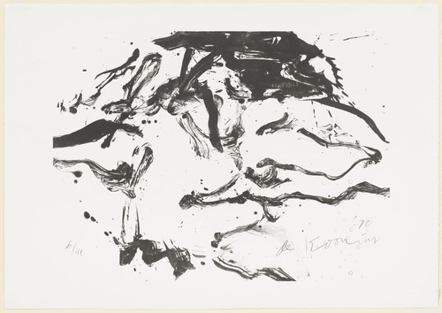   Woman in Amagansett Willem de Kooning (American, born the Netherlands. 1904-1997)  