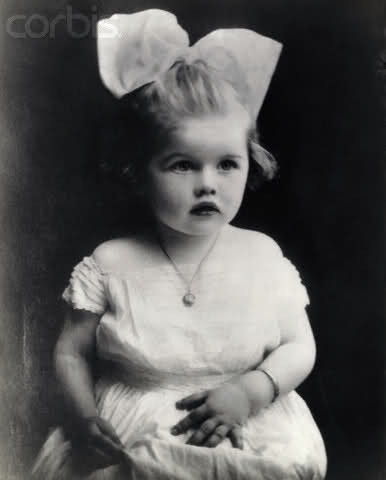 Lucille Ball when she was a baby.