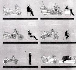allineedblog:  Motorcicle riding positions