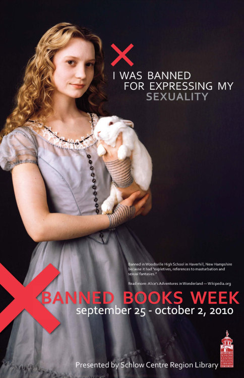 reagan-was-a-horrible-president:  Participate in Banned Books Week! 