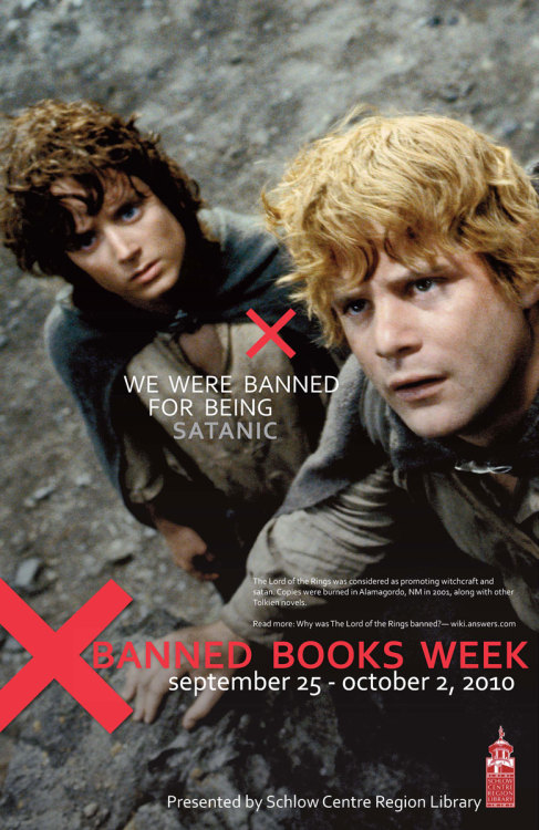 reagan-was-a-horrible-president:  Participate in Banned Books Week! 