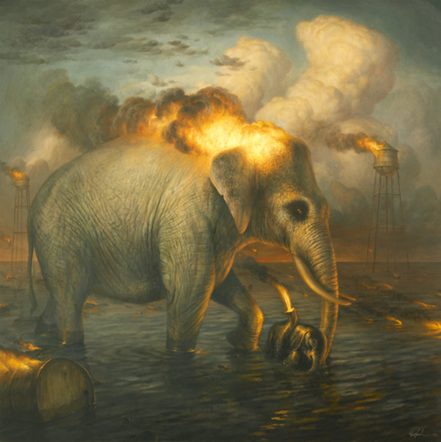 Porn Martin Wittfooth — ‘The Passions’ photos