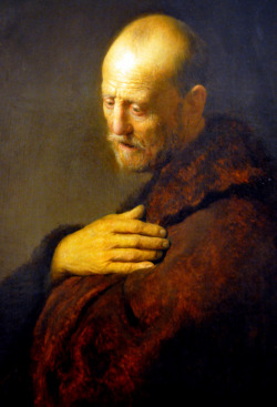 vaxhuvuden:  Rembrant van Rijn - Old Man