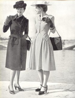 gretamacabre:  40’s fashion 