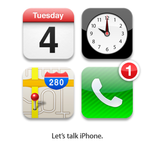 johnburke:Let’s talk iPhone. Apple confirms special media event on October 4th. Lord.