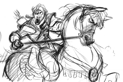 Flynn Rider Concept Sketch