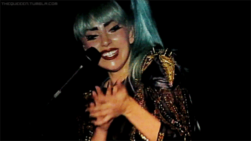 When I go shopping and I find something related to Gaga: