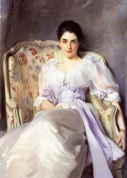 rustybreak:  Lady Agnew of Lochnaw by John Singer Sargent.Not my choice, but I was assigned this along with another painting (I will it post in a second) to discuss them both in relation to Art and Power. It’s a beautiful painting but I’m a bit lost