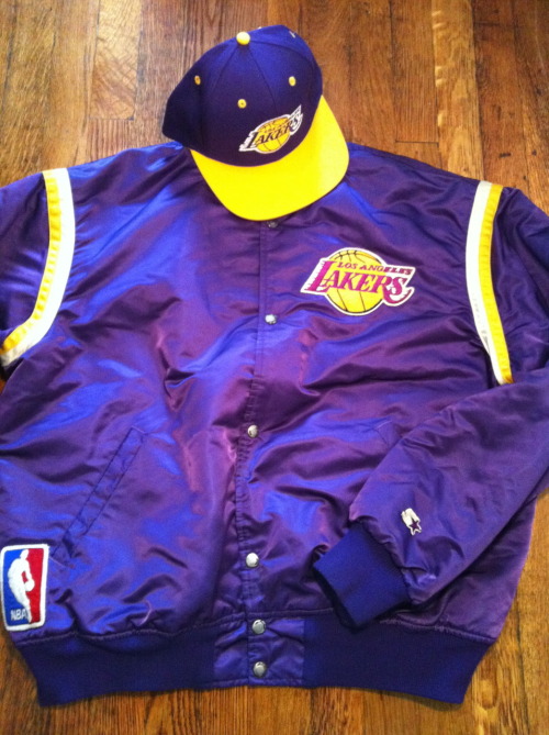 Vintage Lakers Starter Satin Jacket