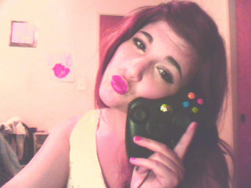 mistaxiii:  hankpeters:  So to me it seems like people have a big problem with this picture because this girl is attractive (completely subjective) and she’s holding a video game controller. Because she is attractive (completely subjective) she cannot