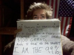 jteliczan:  Secrets of the 99%  I am the 99% So are you. 