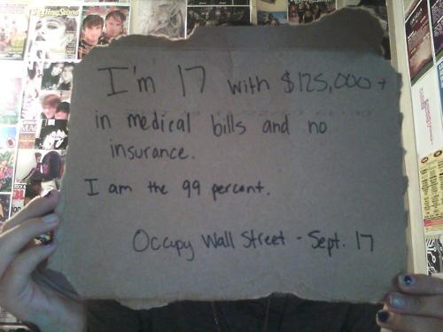 jteliczan:  Secrets of the 99%  I am the 99% So are you. 