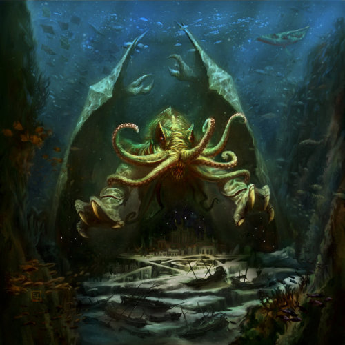 dunkleliebe666:  Cthulhu, the card game for FFG by *tegehel 