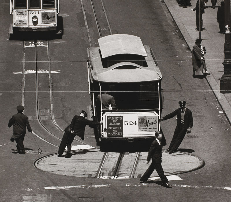 undr:  Max Yavno Cablecar, 1947 