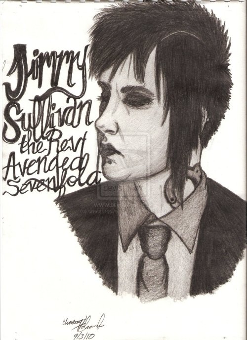 chasityholcomb: So Far Away by ~chestersevenfold Pencil Jimmy “The Rev” Sullivan, drumme