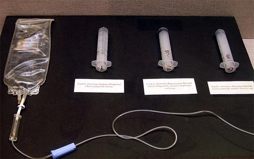 criminalprofiler:   Lethal Injection Survival time: 6-15 minutes Introduced in Oklahoma