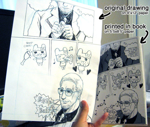 Love Love Hill: Preparing comic for print (process talk)