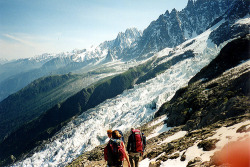 -heights:  Ascension du Mont-Blanc : Jour 3 Redescente des Grands Mulets à Chamonix (by twiga269 ॐ FreeTIBET) 