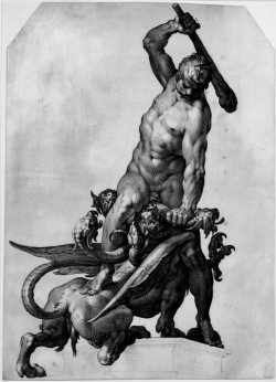  Hercules Slaying the Hydra Jan Harmensz.