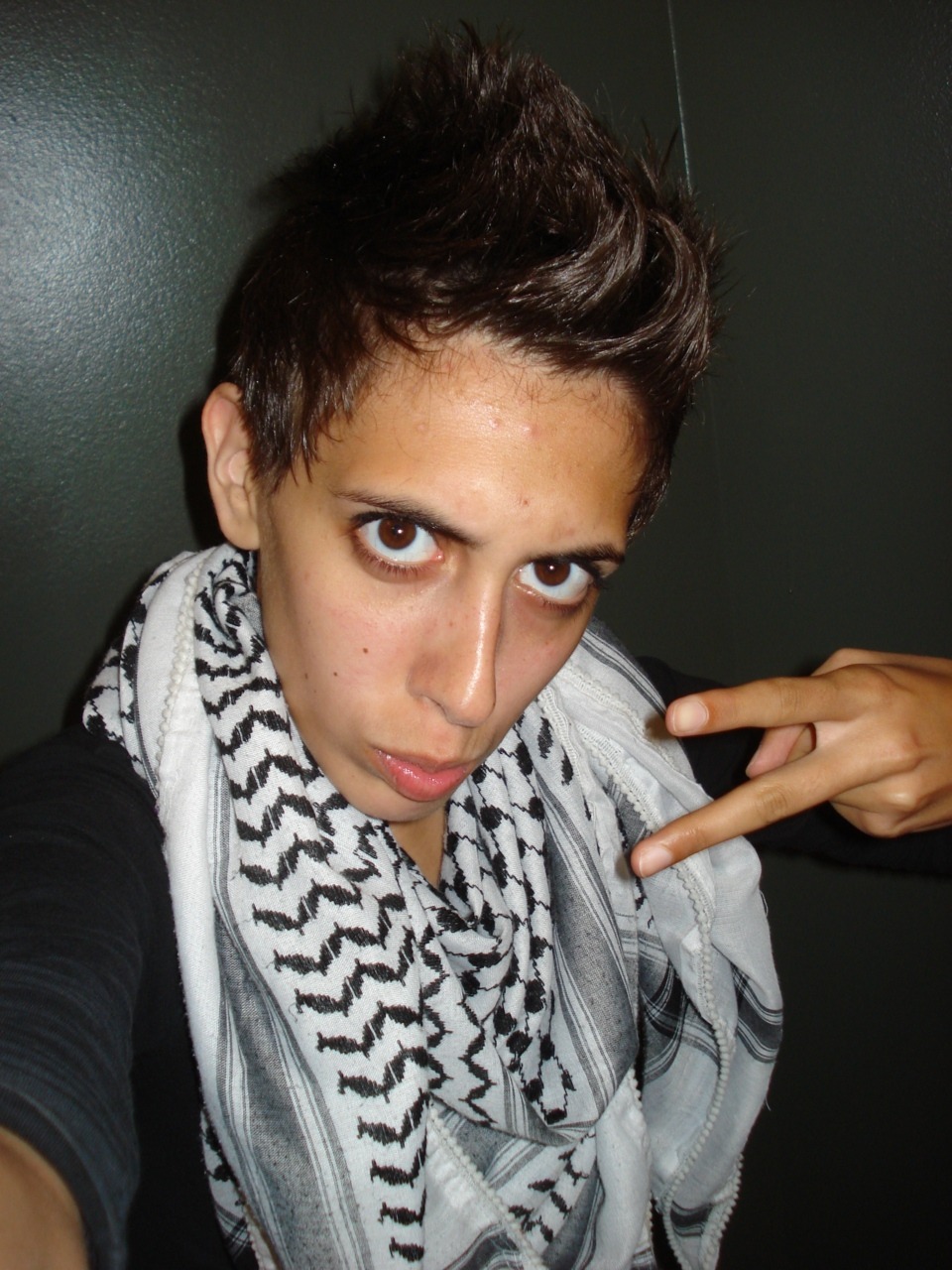 New Hair1-Normal/slightly ecstatic face.2-Douche bag picture for the ladies.Let&rsquo;s