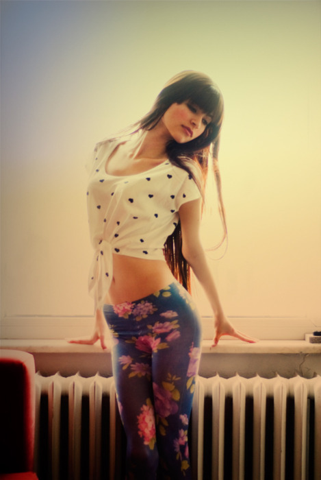 XXX coole blumenhose photo