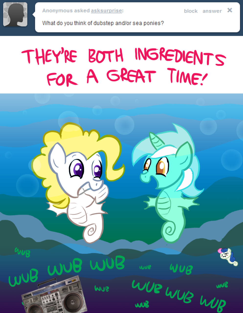 asksurprise:  This one’s for JJ. Yeah, he got me to draw her too. http://lovetomorrowlove.tumblr.com/