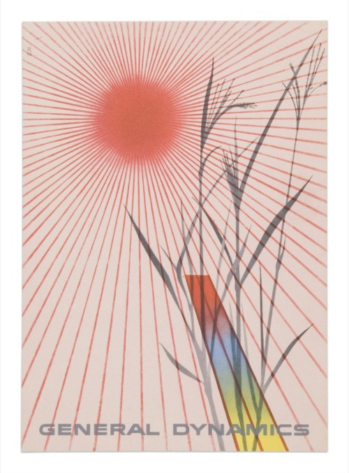 Erik Nitsche (1908 - 1998)Some show pieces of annual report covers from a Swiss-born American design